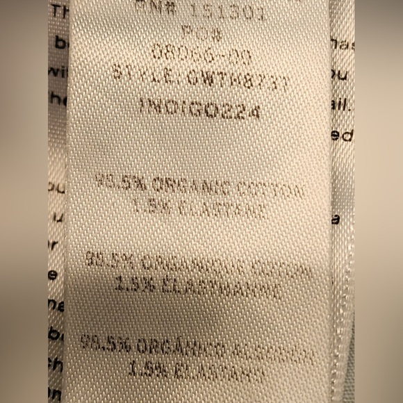 Good American Good Waist Skinny High Rise Blue Jeans Tummy Tech Size 2 /26 - Picture 16 of 16